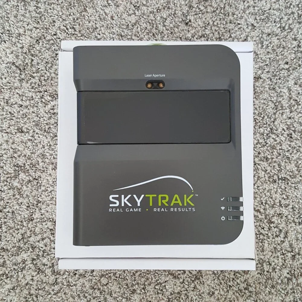 SKYTRAK Launch Monitor - Golf Simulator + Metal Protective Case Housing